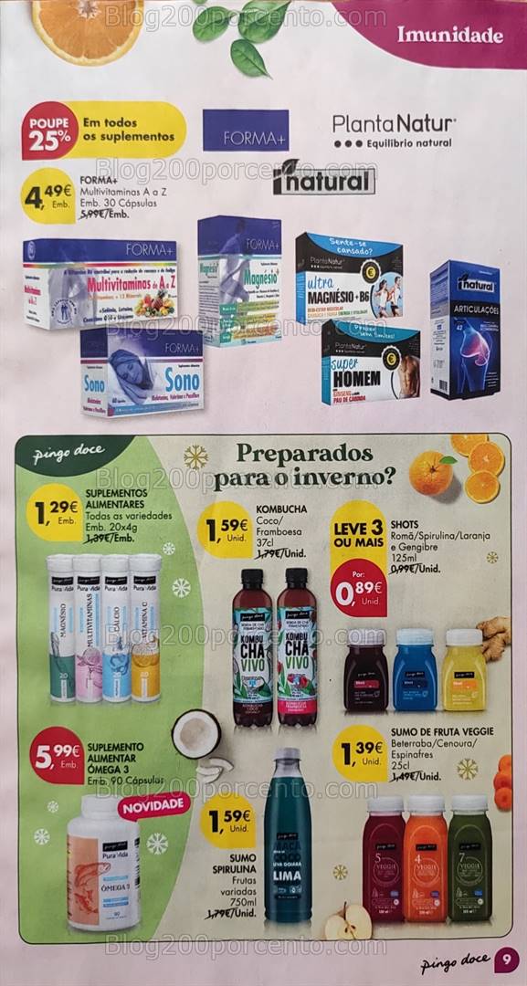 Antevisão Folheto PINGO DOCE Escolhas Equlibradas Promoções de 22 outubro a 4 novembro