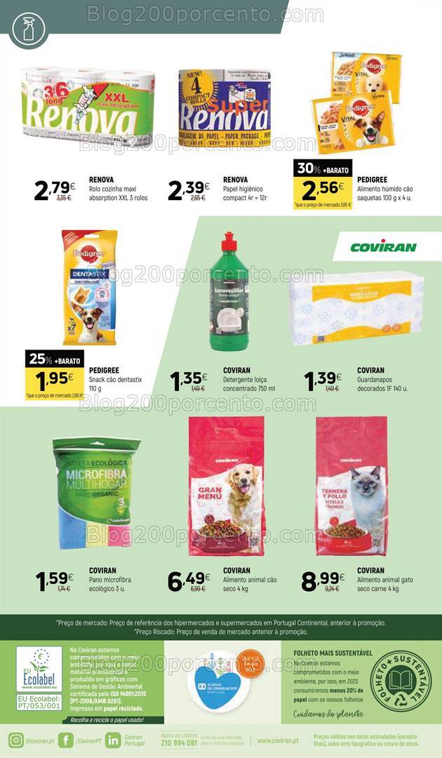 Antevisão Folheto COVIRAN Promoções de 22 outubro a 3 novembro