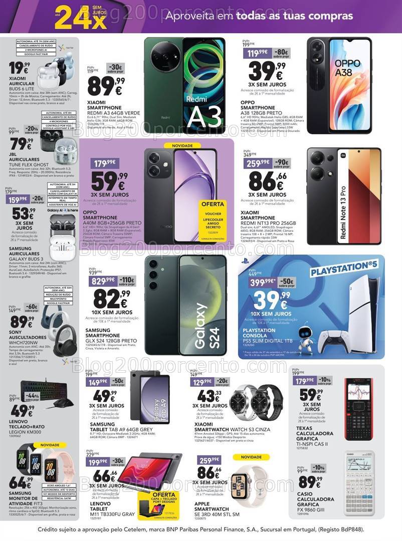 Antevisão Folheto RADIO POPULAR Promoções de 9 a 24 outubro