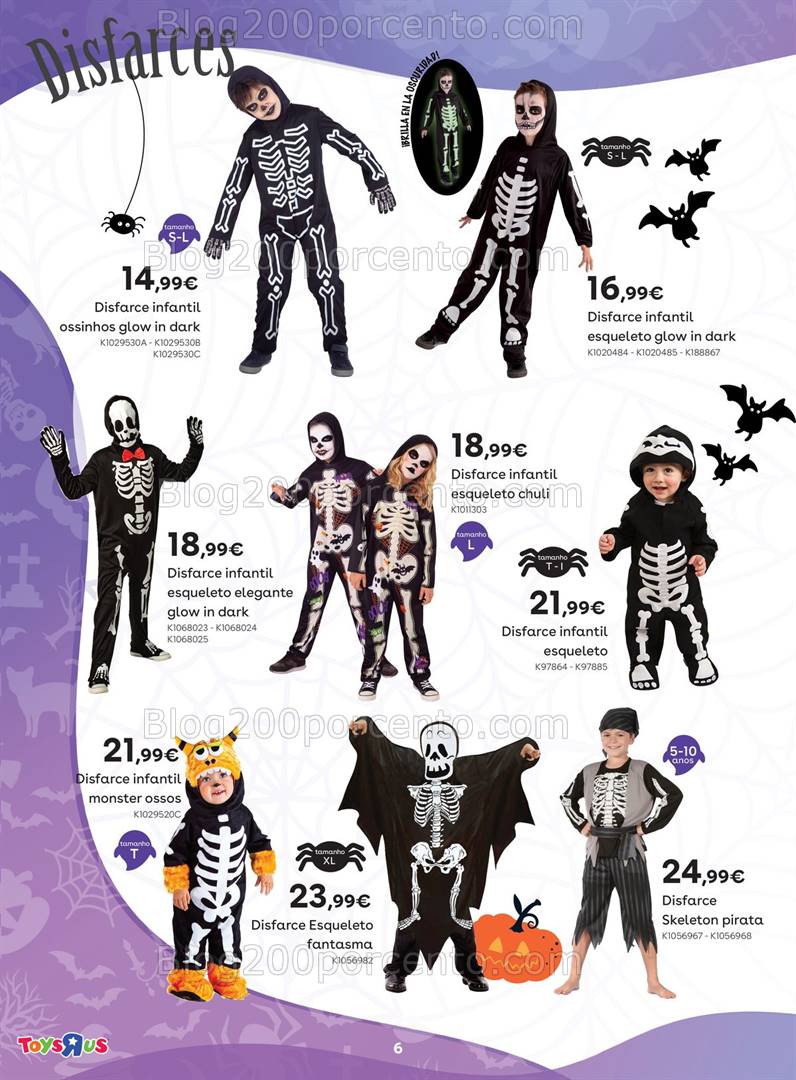 Antevisão Folheto TOYSRUS Halloween Promoções de 1 a 31 outubro