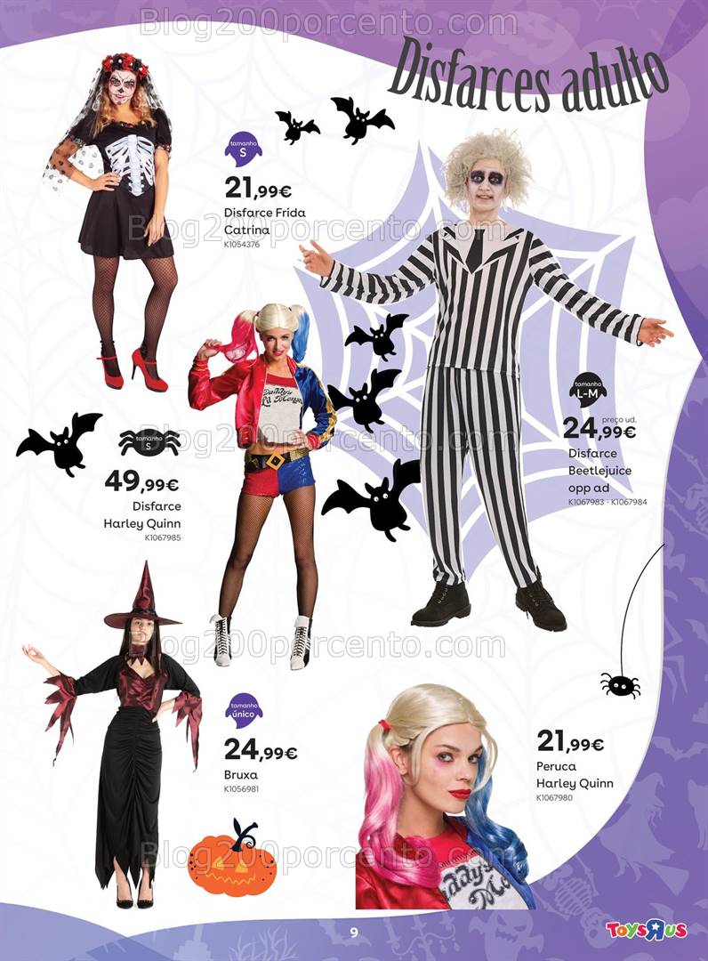 Antevisão Folheto TOYSRUS Halloween Promoções de 1 a 31 outubro