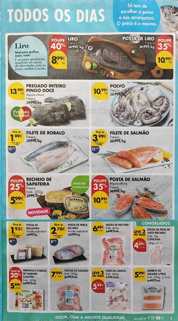 Antevisão Folheto PINGO DOCE Promoções de 29 outubro a 4 novembro