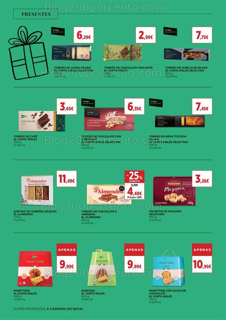 Antevisão Folheto EL CORTE INGLÉS Promoções de 1 a 14 novembro