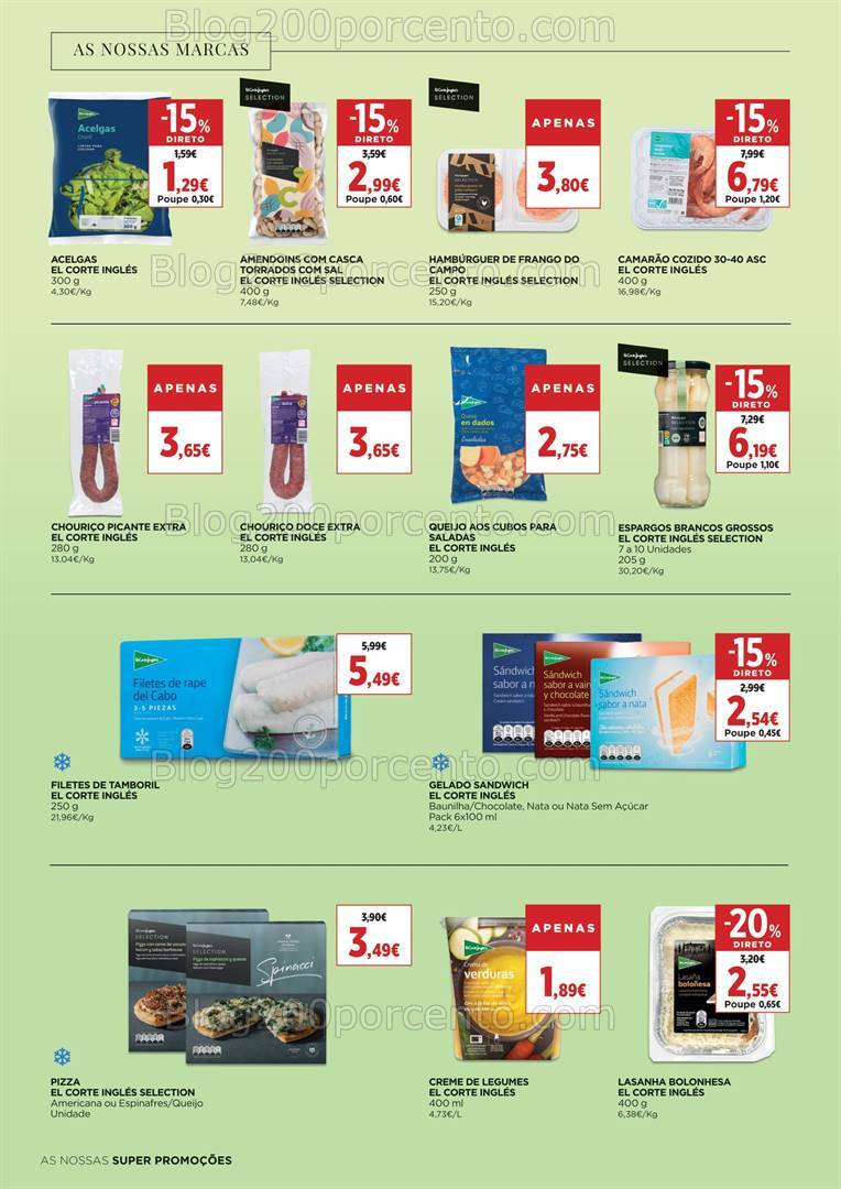 Antevisão Folheto EL CORTE INGLÉS Promoções de 1 a 14 novembro