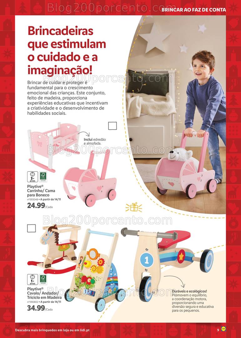 Antevisão Folheto LIDL Especial Brinquedos Promoções a partir de 31 outubro