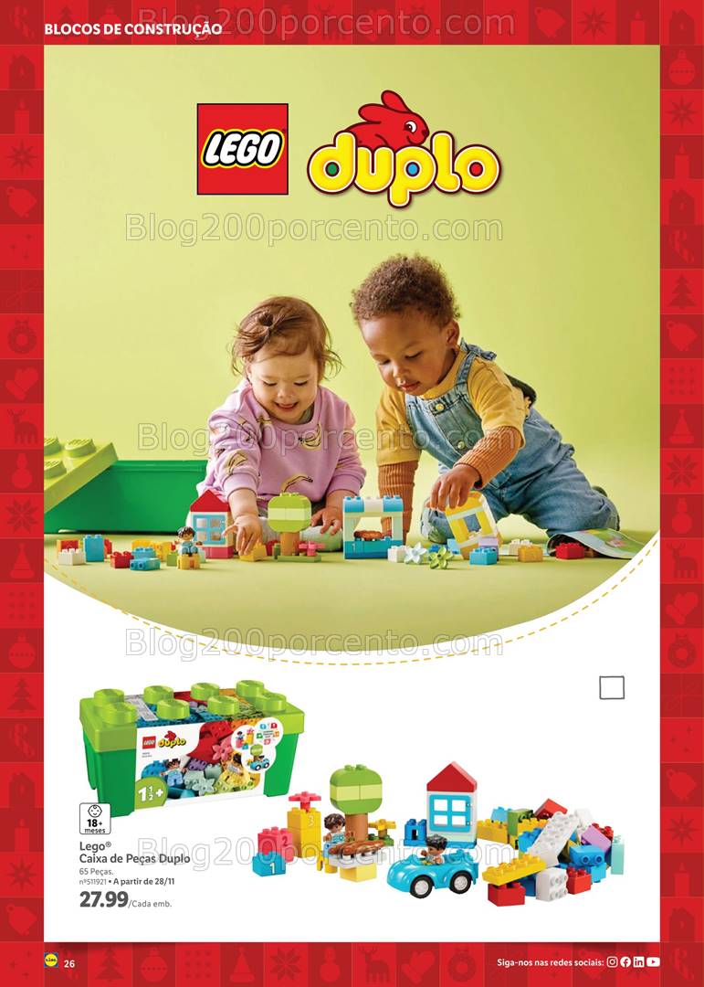 Antevisão Folheto LIDL Especial Brinquedos Promoções a partir de 31 outubro