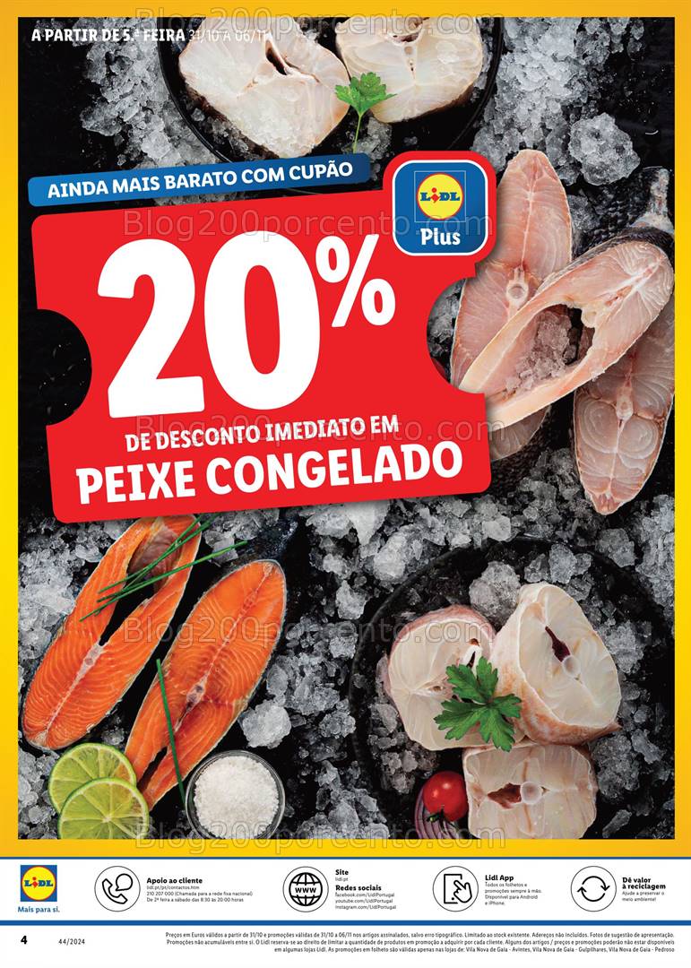 Antevisão Folheto LIDL Extra VNG Promoções de 31 outubro a 6 novembro