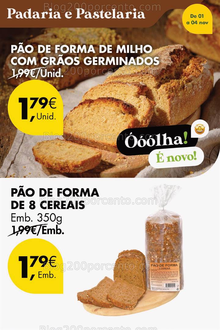 Antevisão Folheto PINGO DOCE Promoções Fim de Semana - 1 a 3 novembro