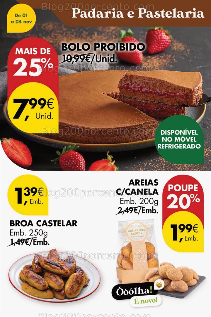 Antevisão Folheto PINGO DOCE Promoções Fim de Semana - 1 a 3 novembro