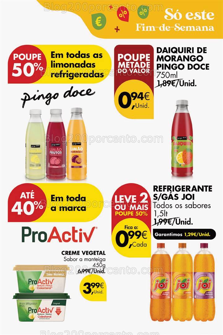 Antevisão Folheto PINGO DOCE Promoções Fim de Semana - 1 a 3 novembro