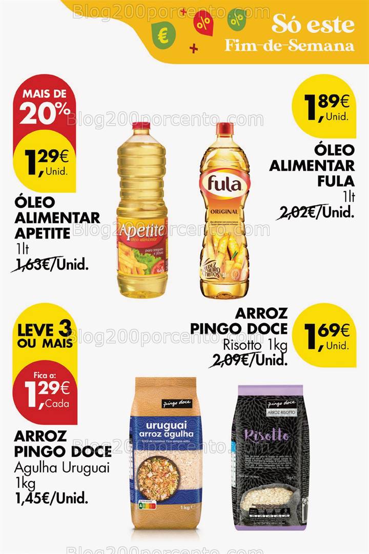 Antevisão Folheto PINGO DOCE Promoções Fim de Semana - 1 a 3 novembro