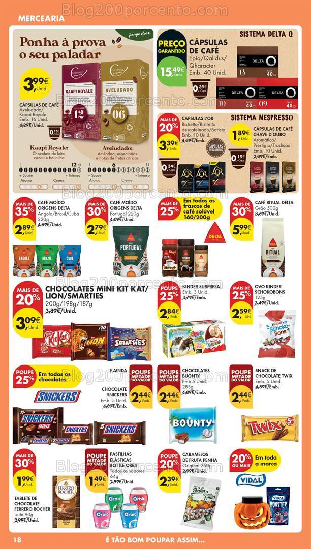 Antevisão Folheto PINGO DOCE Madeira Promoções de 29 outubro a 4 novembro