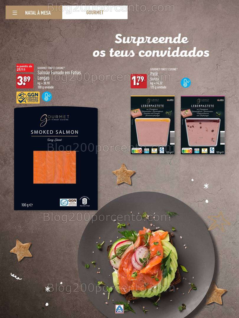 Antevisão Folheto ALDI Catálogo de Natal Promoções até 31 dezembro