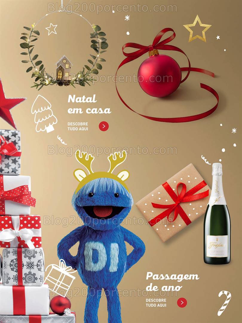 Antevisão Folheto ALDI Catálogo de Natal Promoções até 31 dezembro