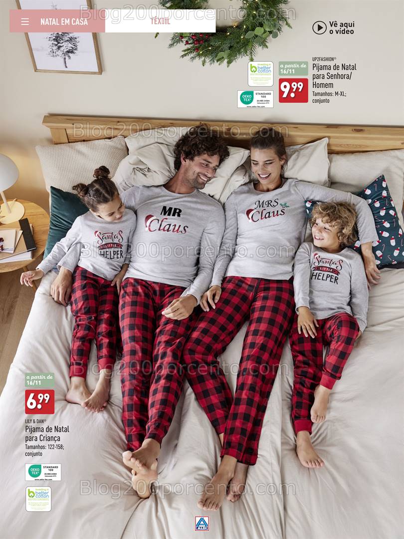 Antevisão Folheto ALDI Catálogo de Natal Promoções até 31 dezembro