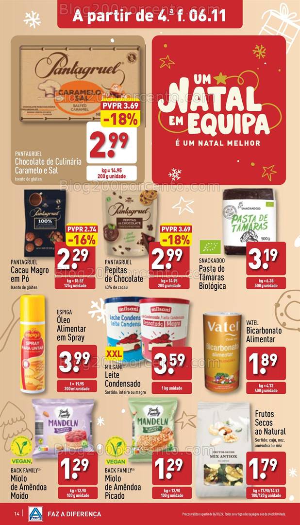 Antevisão Folheto ALDI Promoções de 6 a 11 novembro