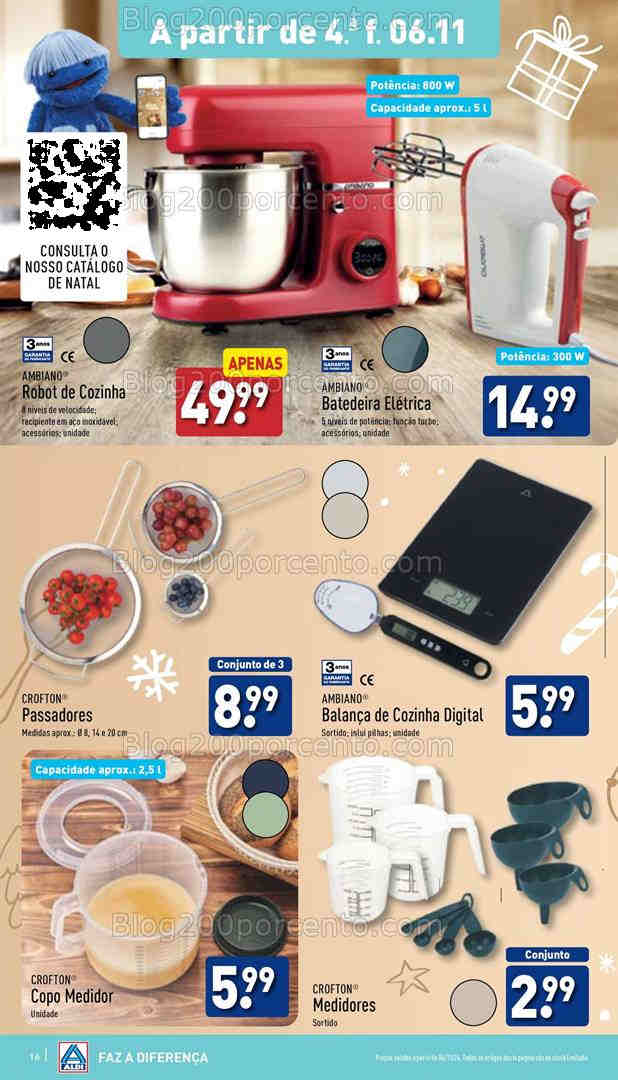 Antevisão Folheto ALDI Bazar Promoções a partir de 6 novembro