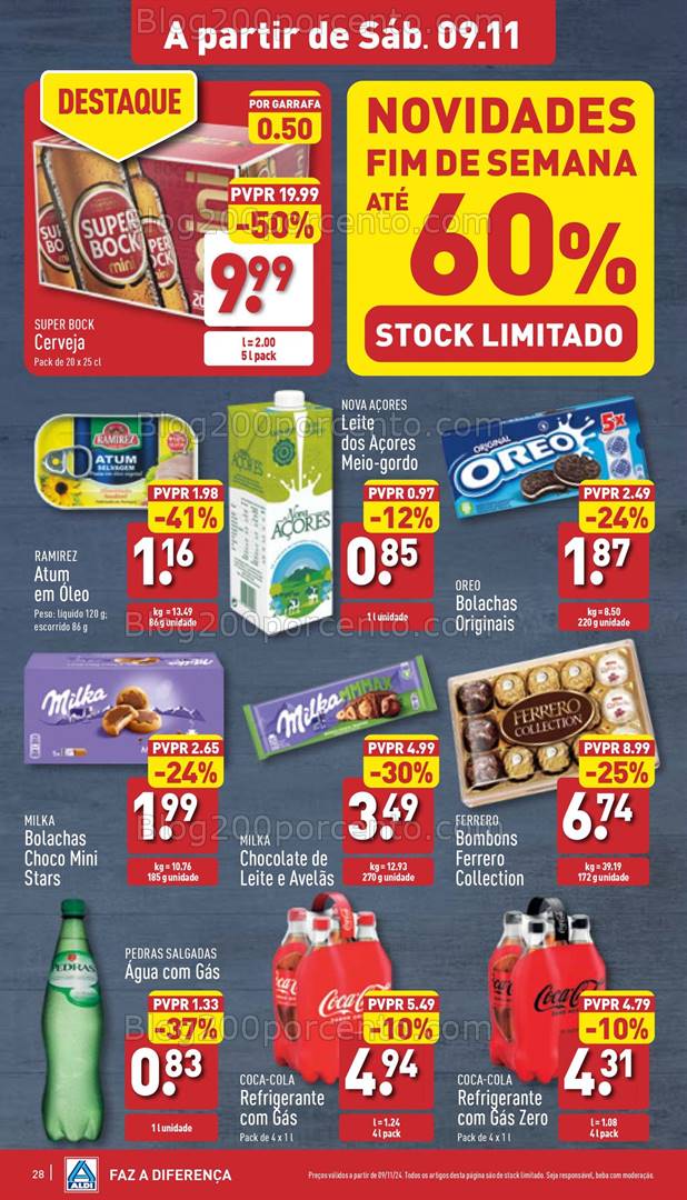 Antevisão Folheto ALDI Promoções de 6 a 11 novembro