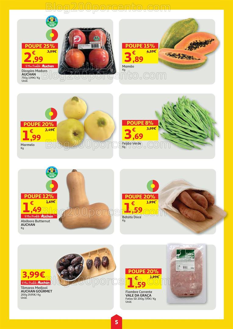 Antevisão Folheto AUCHAN Promoções de 30 outubro a 5 novembro