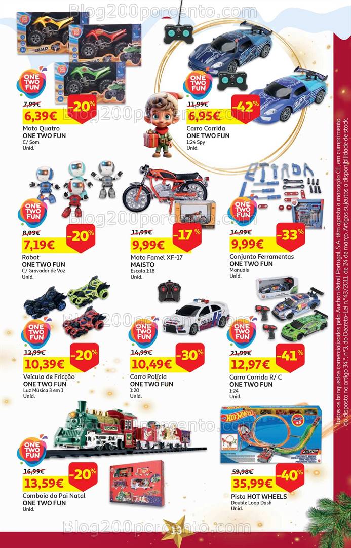 Antevisão Folheto AUCHAN Natal + Promoções de 1 a 18 novembro