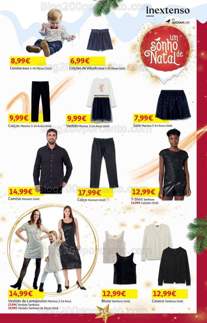 Antevisão Folheto AUCHAN Natal + Promoções de 1 a 18 novembro