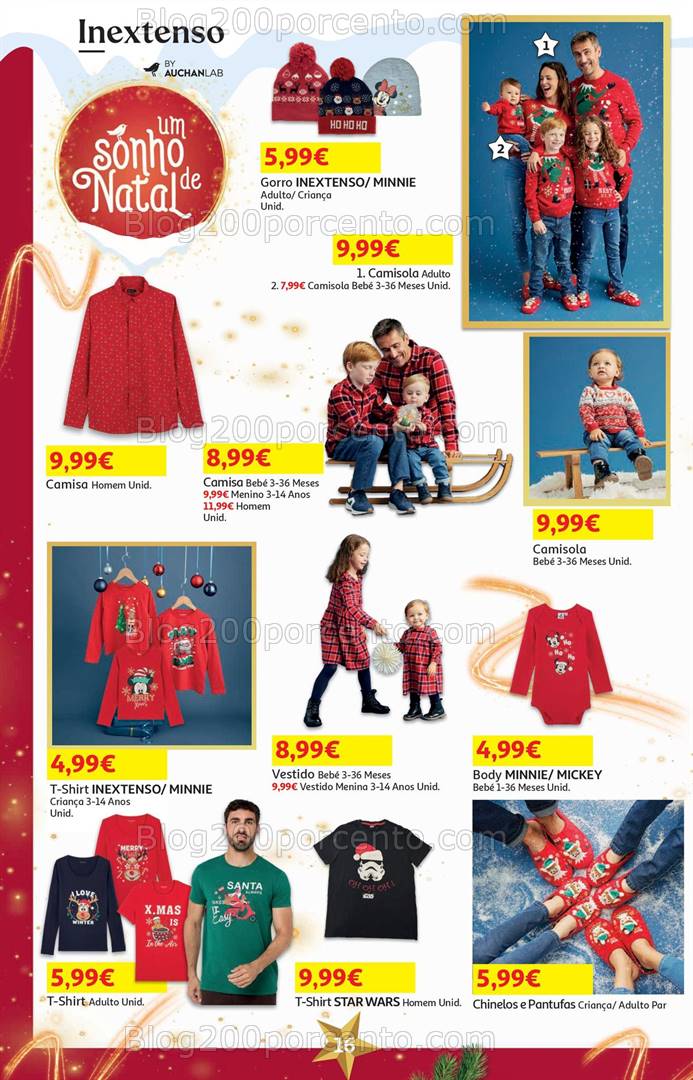 Antevisão Folheto AUCHAN Natal + Promoções de 1 a 18 novembro