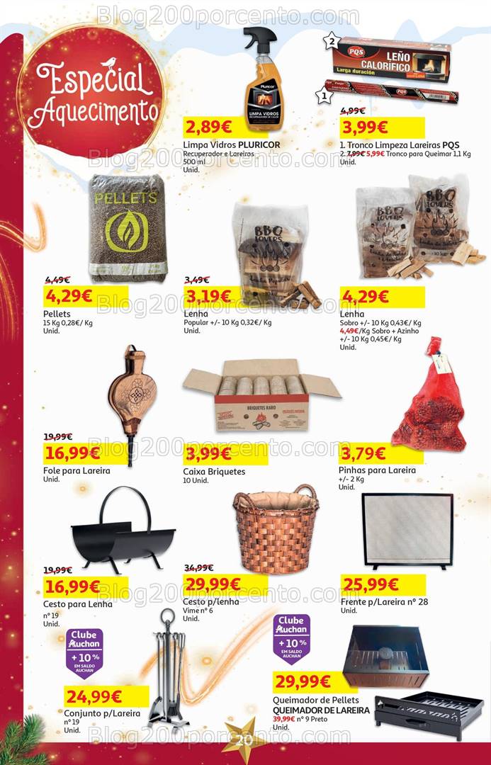 Antevisão Folheto AUCHAN Natal + Promoções de 1 a 18 novembro