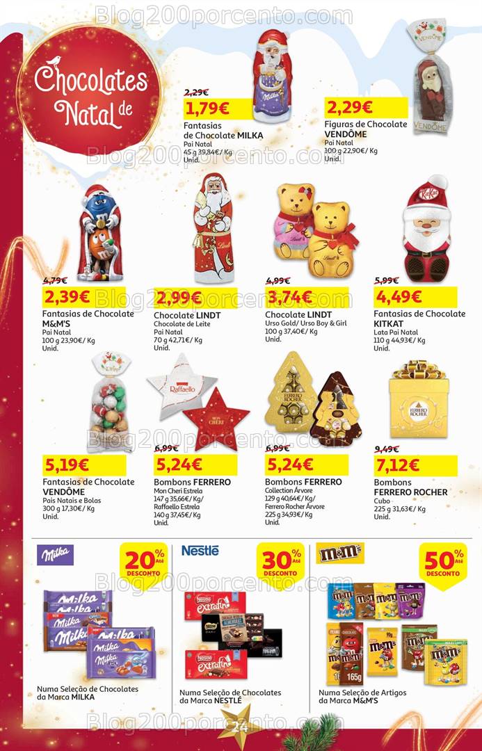 Antevisão Folheto AUCHAN Natal + Promoções de 1 a 18 novembro