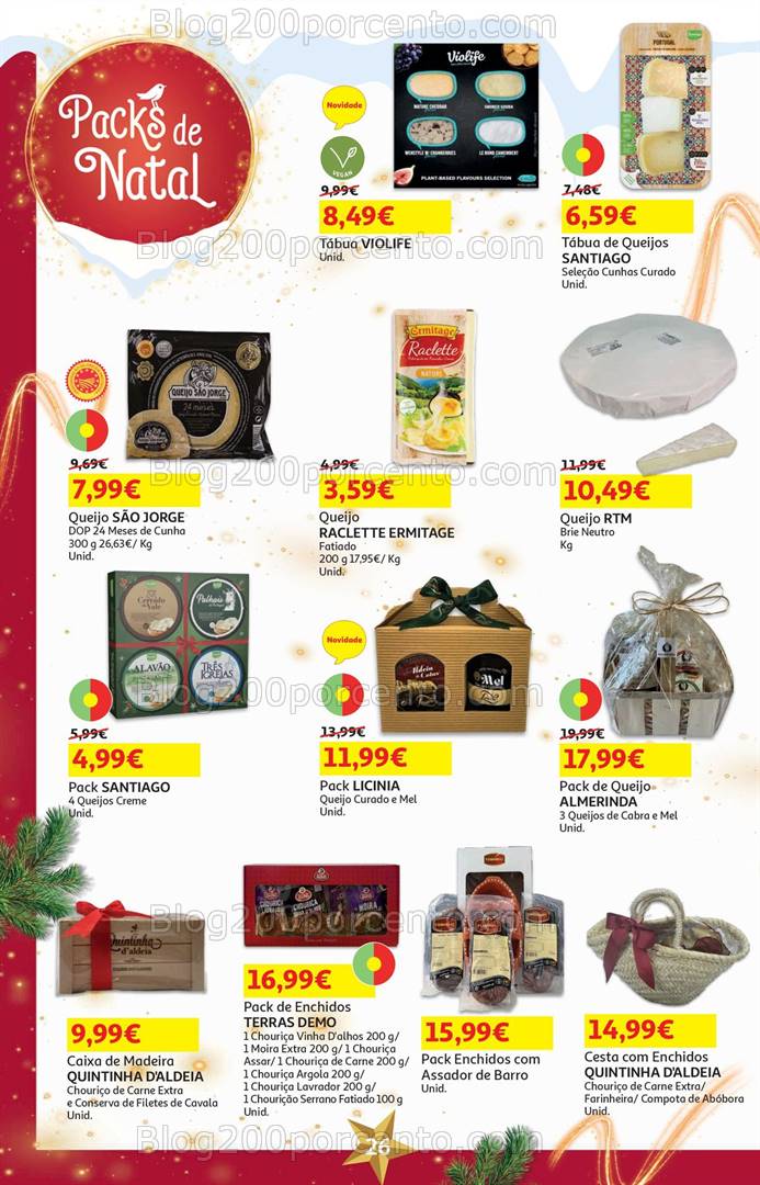 Antevisão Folheto AUCHAN Natal + Promoções de 1 a 18 novembro