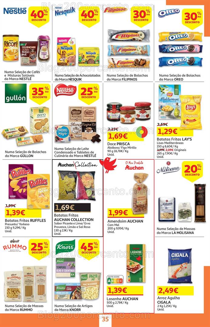 Antevisão Folheto AUCHAN Natal + Promoções de 1 a 18 novembro