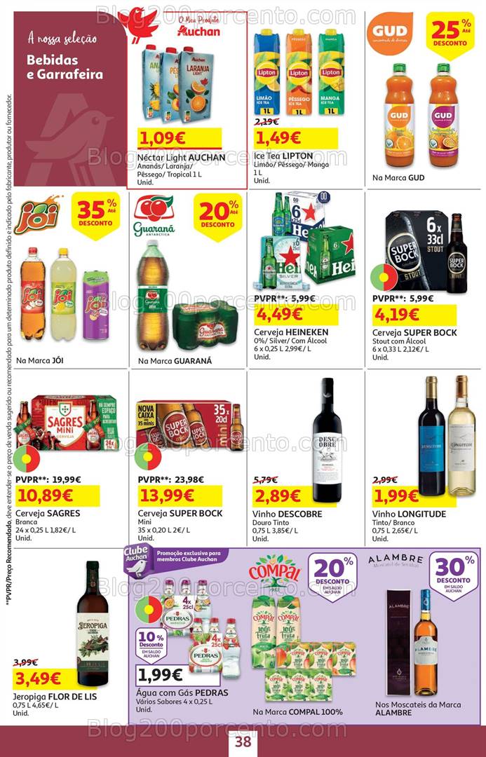 Antevisão Folheto AUCHAN Natal + Promoções de 1 a 18 novembro