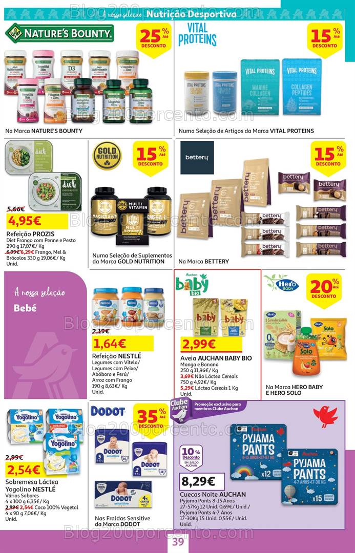 Antevisão Folheto AUCHAN Natal + Promoções de 1 a 18 novembro