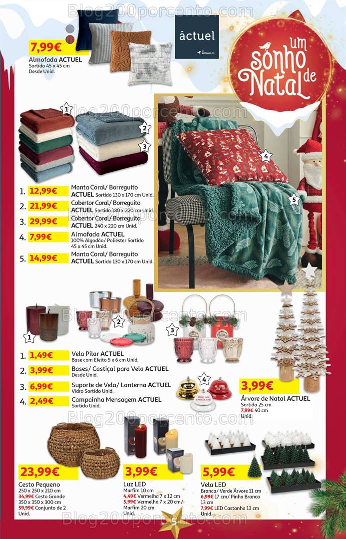 Antevisão Folheto AUCHAN Natal + Promoções de 1 a 18 novembro