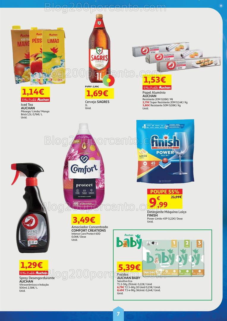 Antevisão Folheto AUCHAN Preços Congelados Promoções de 1 a 30 novembro