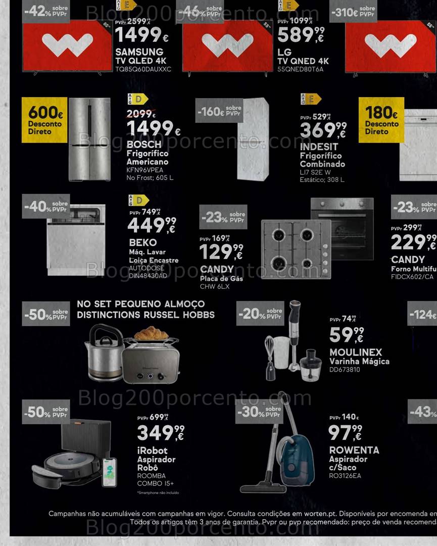 Antevisão Folheto WORTEN Black Friday - Halloween - 29 a 31 outubro