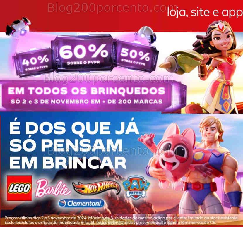 ALERTA - Fim de Semana dos Brinquedos CONTINENTE as condições e descontos!