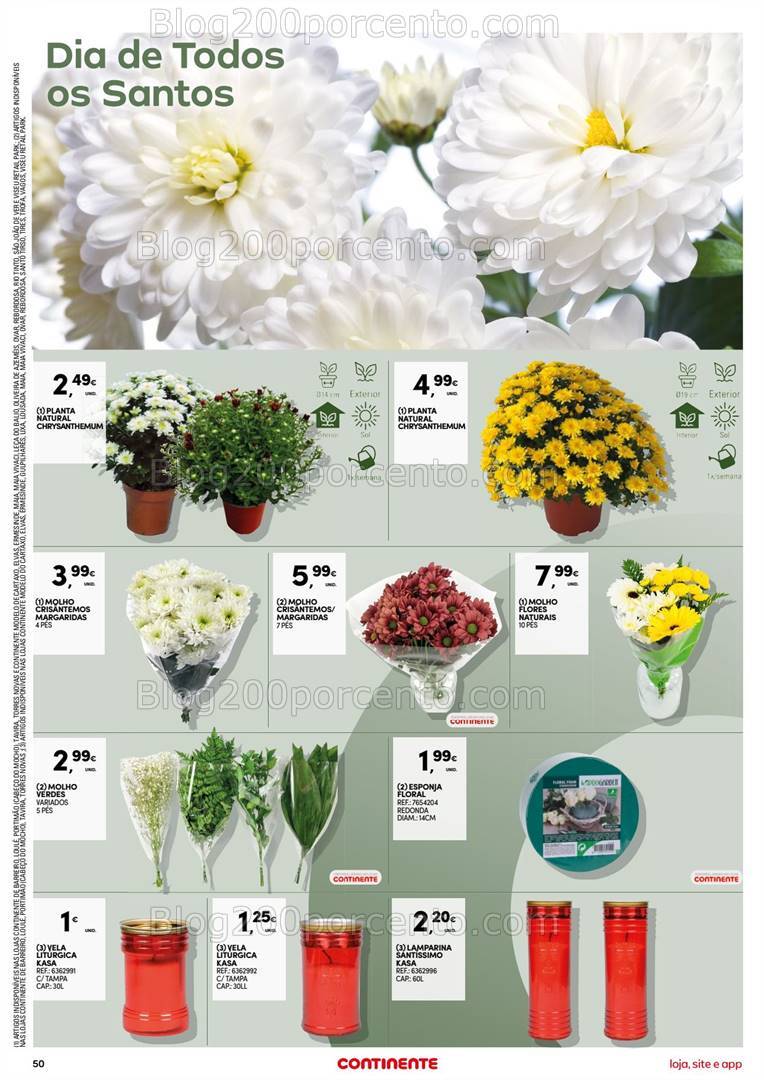Antevisão Folheto CONTINENTE Bazar Promoções de 29 outubro a 4 novembro