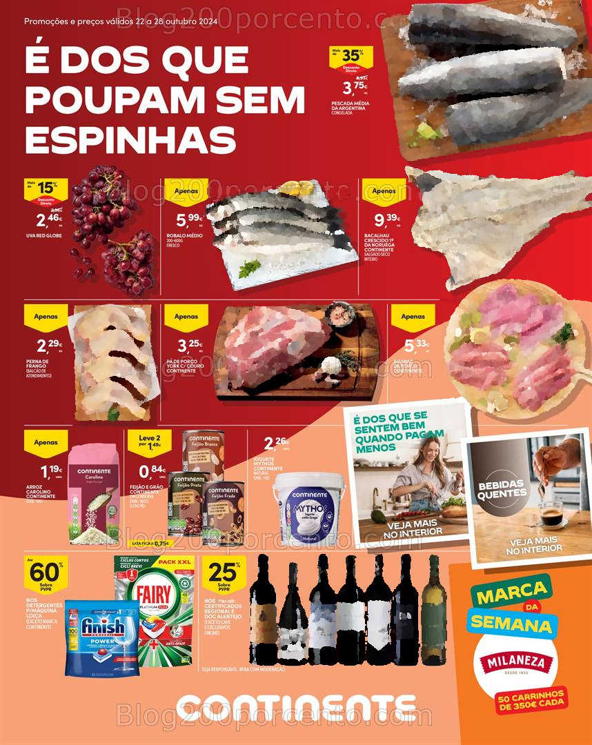 Antevisão Folheto CONTINENTE Madeira Promoções de 22 a 28 outubro