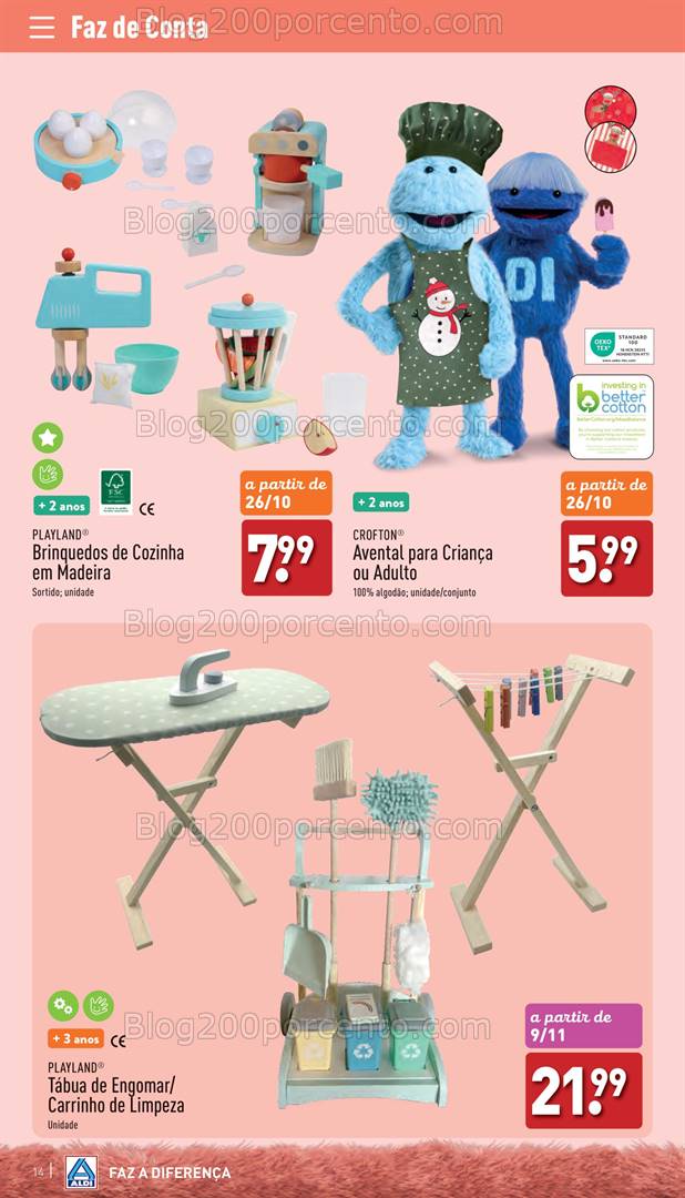 Antevisão Folheto ALDI Brinquedos Natal Promoções de 26 outubro a 17 dezembro