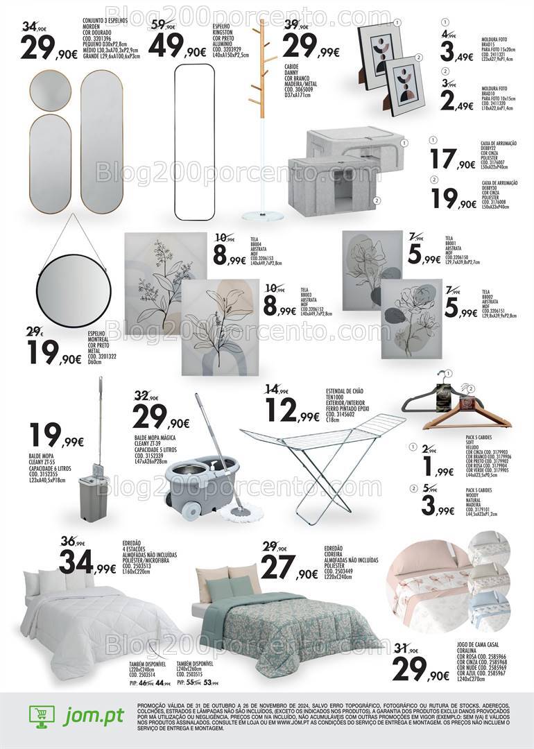 Antevisão Folheto JOM Outono Promoções até 26 novembro