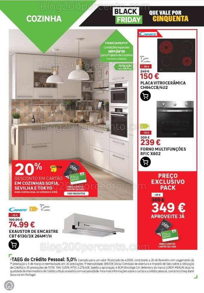 Antevisão Folheto LEROY MERLIN Black Friday Promoções de 31 outubro a 10 dezembro