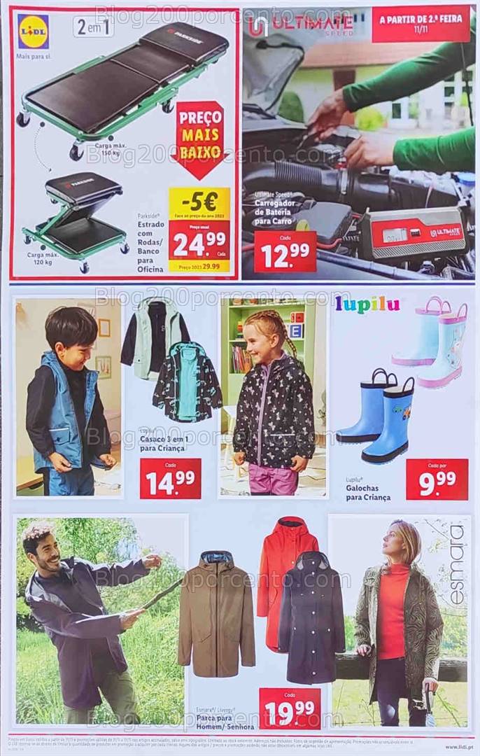 Antevisão Folheto LIDL Bazar Promoções a partir de 11 novembro