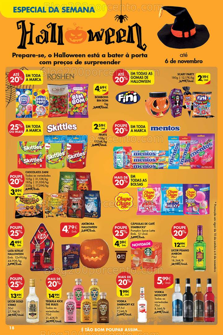 Antevisão Folheto PINGO DOCE Bazar Açores Promoções de 24 a 30 outubro