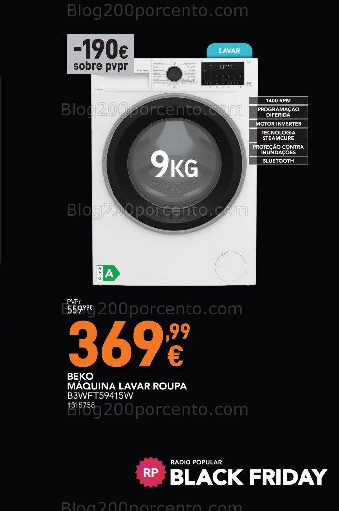 Antevisão Folheto RADIO POPULAR Black Friday - Halloween Promoções de 29 outubro a 4 novembro