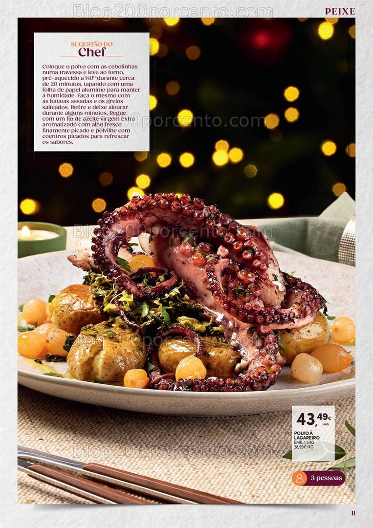 Antevisão Folheto CONTINENTE Take-Away Consoada Promoções de 29 outubro a 31 dezembro