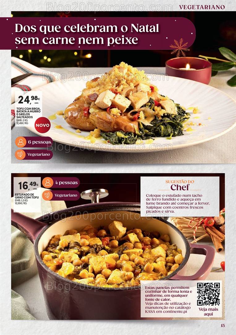 Antevisão Folheto CONTINENTE Take-Away Consoada Promoções de 29 outubro a 31 dezembro