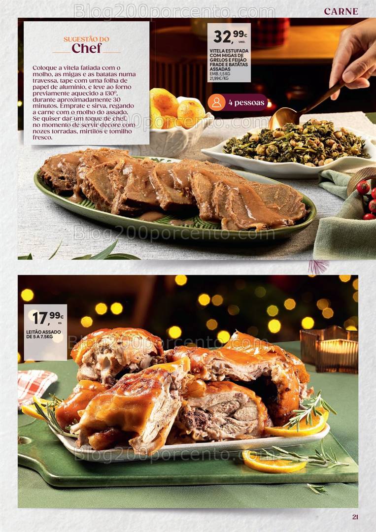 Antevisão Folheto CONTINENTE Take-Away Consoada Promoções de 29 outubro a 31 dezembro