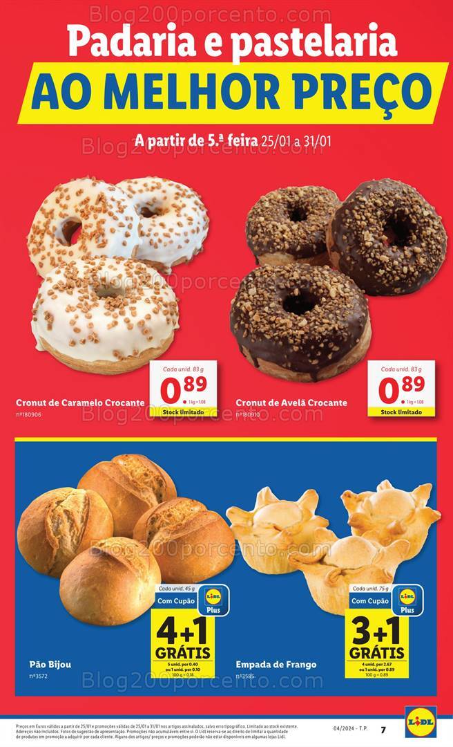 Antevisão Folheto LIDL Promoções de 25 a 31 janeiro