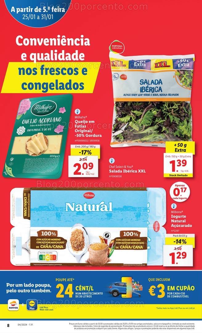 Antevisão Folheto LIDL Promoções de 25 a 31 janeiro