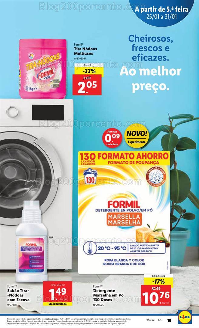 Antevisão Folheto LIDL Promoções de 25 a 31 janeiro